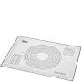 Tapete de cozinha GEFU PAD — Silicone, marfim, 500 × 700 mm