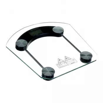 Esperanza - Balança de pessoas de casa de banho Nza Pilates EBS008K cor transparente (EBS008K)