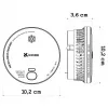 Detetor de fumo 2030-DSR3 KIDDE