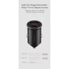Carregador de automóvel Orsen C8 45W — carregamento rápido USB-C PD 45W, preto