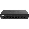 D-Link DGS-108GL Unmanaged Gigabit Ethernet (10/100/1000) Preto