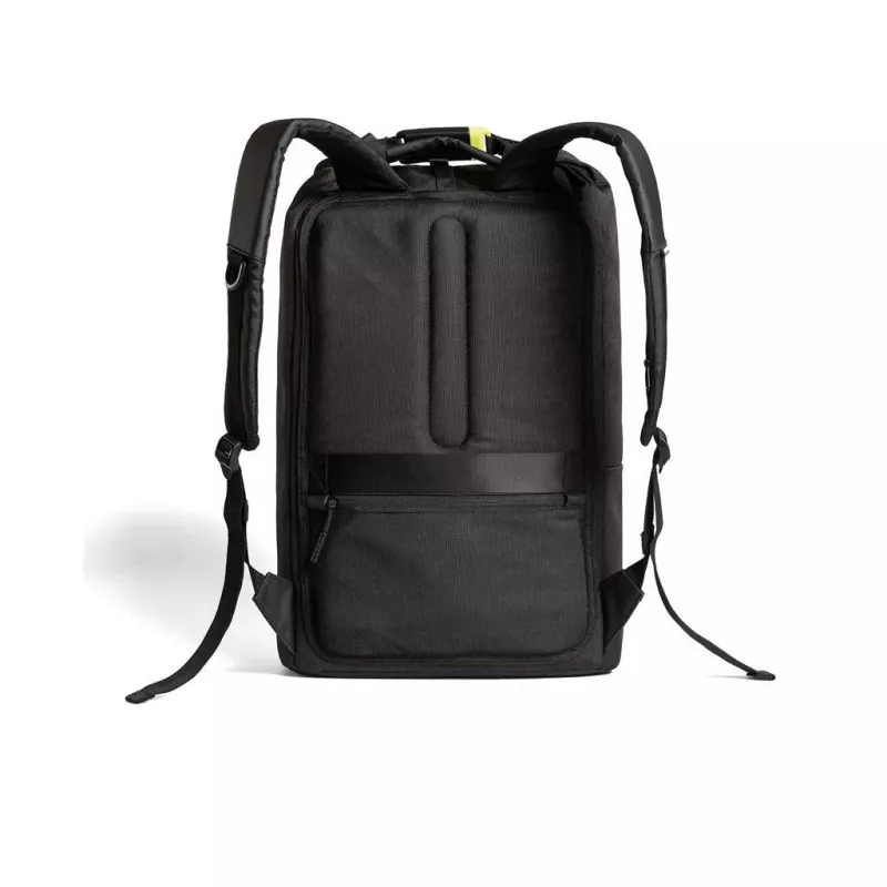 XD Design Bobby Urban Lite P705.501 mochila antirroubo para portátil, 15 polegadas, 22 l (expansível até 27 l), resistente à água, bolsos RFID, correia para bagagem, preta