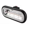 Aquecedor elétrico infravermelho NEO TOOLS 90-032 para interior e exterior 2000 W preto
