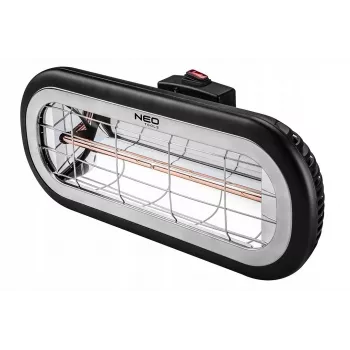 Aquecedor elétrico infravermelho NEO TOOLS 90-032 para interior e exterior 2000 W preto