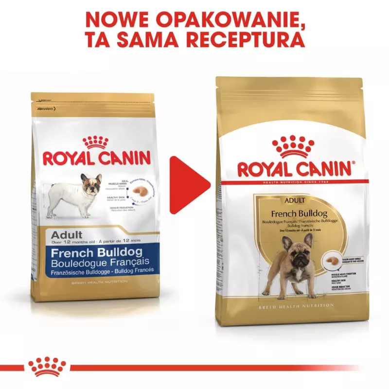 Royal Canin BHN French Bulldog Adult ração seca para cães, 9 kg