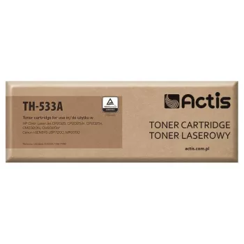 Tinteiro de toner ACTIS TH-533A substitui HP 304A CC533A / Canon CRG-718M, magenta, Standard 3000 páginas