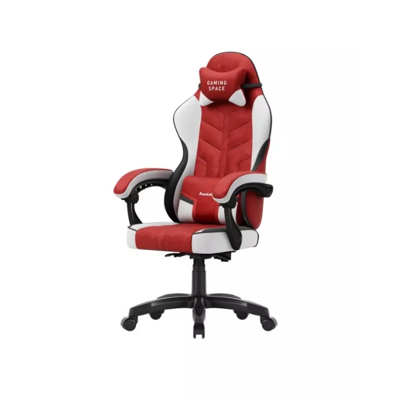 Cadeira gaming huzaro Force 2.7 vermelha – assento racing ergonómico, braços ajustáveis, inclinação e altura ajustáveis