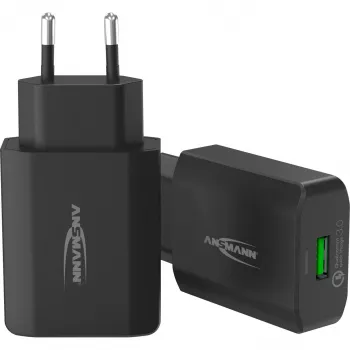 Ansmann Home Charger 130Q - Interior - AC - 12 V - Preto