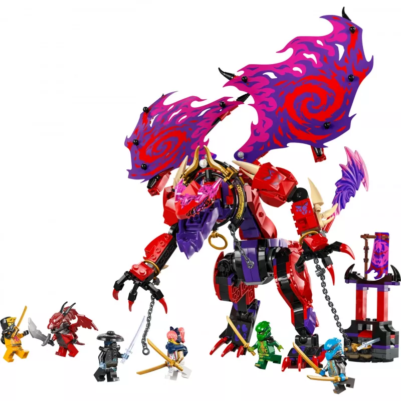 LEGO NINJAGO 71832 Thunderfang Dragões do Caos