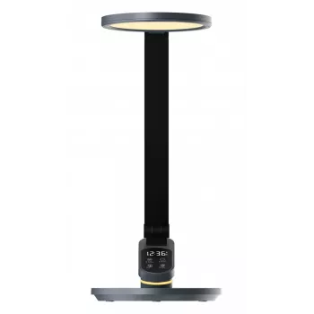 Candeeiro de secretária MAXCOM ML 5100 LED cinzento com brilho ajustável