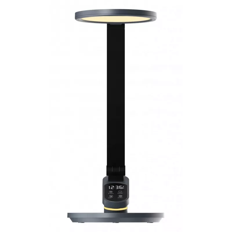 Candeeiro de secretária MAXCOM ML 5100 LED cinzento com brilho ajustável