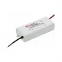 Driver LED Synergy21 MEAN WELL PLD-60-1050B, 59,85 W, corrente constante 1050 mA, AC 180–295 V, IP42