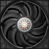 Ventoinha de caixa Deepcool FT12 120mm - preta