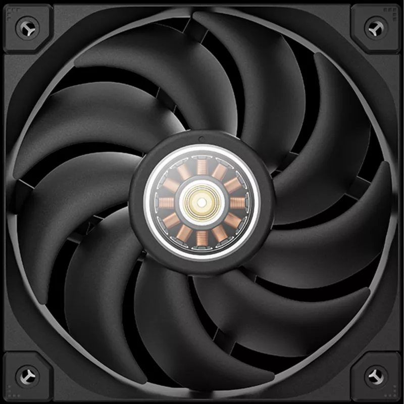Ventoinha de caixa Deepcool FT12 120mm - preta