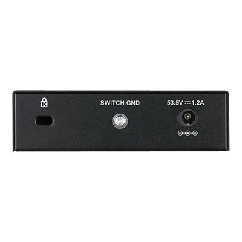 Switch de rede D-Link DGS-1005P/E não gerido Gigabit Ethernet (10/100/1000) Power over Ethernet (PoE) preto