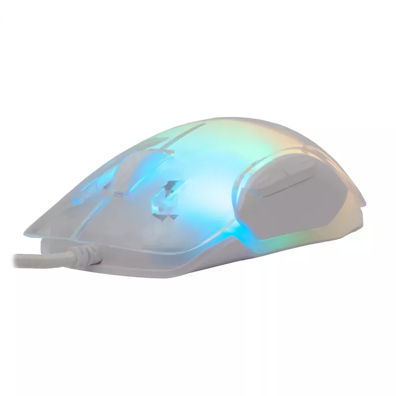 Rato White Shark GM-5017 Mordred branco USB