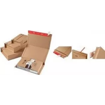 Colompac CP 020 - Envio - Castanho - Retangular - Cartão - 302 x 215 x 80 mm (CP 020.08)