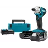 Chave de impacto sem fio Makita DTD156RTJ 2500 RPM verde