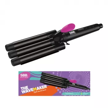 Modelador de ondas Triple Barrel SBB SBWV-2000-EU 2000W – ferro para ondas com três tubos