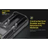Carregador de baterias Nitecore UMS2 pilha doméstica DC iões de lítio níquel-cádmio