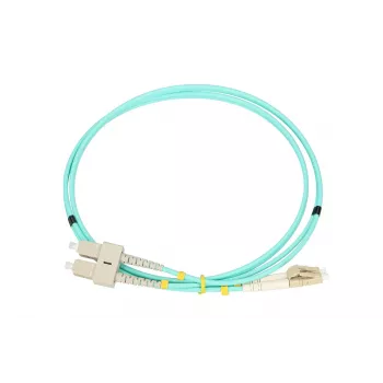 Patchcord Extralink LC/UPC – SC/UPC, Multimodo OM3, Duplex, 3 mm, 5 m