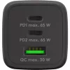 Goobay 64753 Carregador para dispositivos móveis Auscultadores - Smartphone - Tablet preto AC carregamento rápido interior (64753)