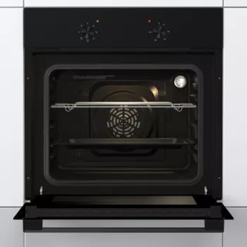 Forno Gorenje | BO6615E01B | 60 L | Elétrico | EnamelClean | Botões basculantes | Altura 59,5 cm | Largura 59,5 cm | Preto