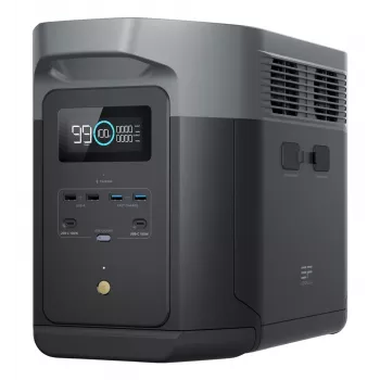 EcoFlow DELTA 2 Max estação de energia portátil fosfato de ferro-lítio (LiFePO4) 2400 W 23 kg