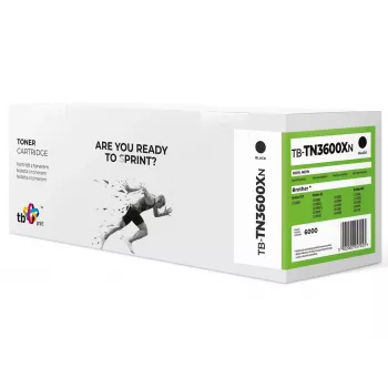 Toner Tb Print Pre Brother TN3600XL TB-TN3600XN Bk 100 % novo