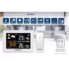 Estação meteorológica BLAUPUNKT WS30WH — monitor de temperatura e humidade interior e exterior