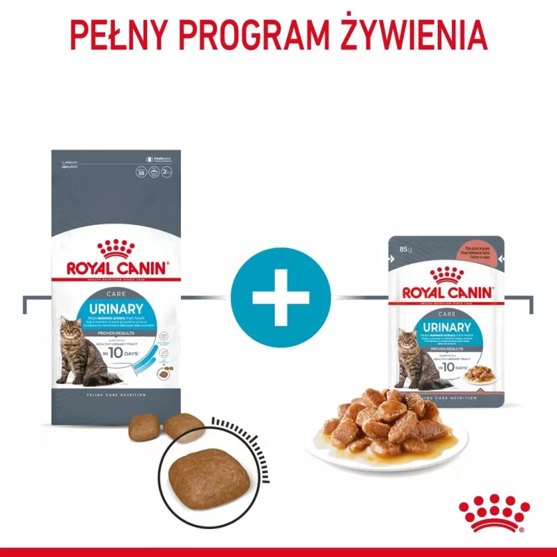 Comida húmida para gatos Royal Canin Urinary Care adultos aves 85 g saqueta (pack de 12)