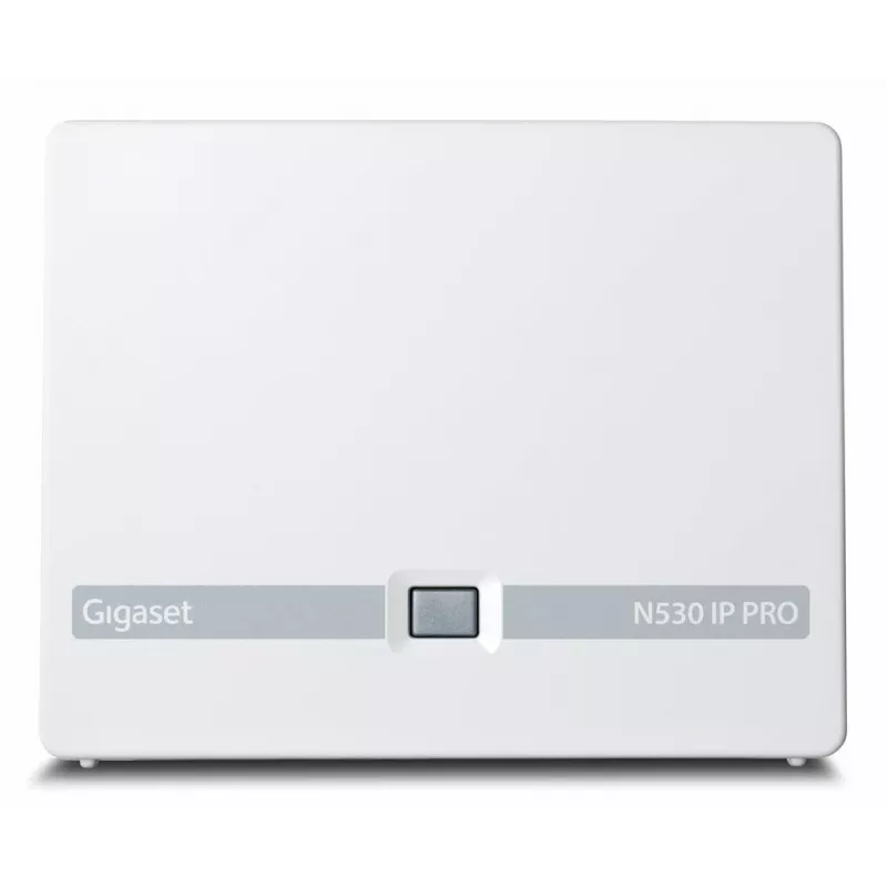 Telefone DECT Gigaset N530 IP PRO + S700H PRO com identificação de chamadas antracite