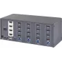SpeaKa Professional comutador KVM HDMI Multi Display 4 portas 4x4 consola KVM 3840 x 2160 (SP-13389140)