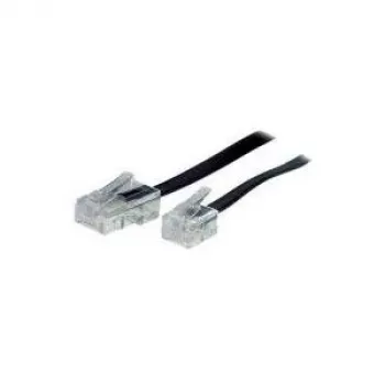 S/CONN maximum connectivity S-Impuls - Cabo telefónico - RJ-11 (macho) para RJ-45 (4-PIN)