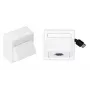Vivolink WI221185 tomada USB branco