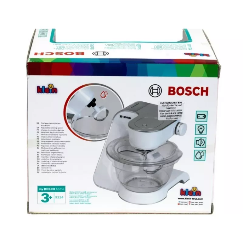 Robot de cozinha de brincar KLEIN Bosch Silver 9234 – réplica de brincar de um eletrodoméstico