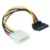 Cabo de alimentação SATA HDD ficha 4 pinos angular DeLOCK 60101