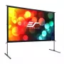 Elite Screens Yard Master 2 - Manual - 4,57 m (180 polegadas) - 3,99 m - 2,24 m - 16:9 - Prateado - Branco