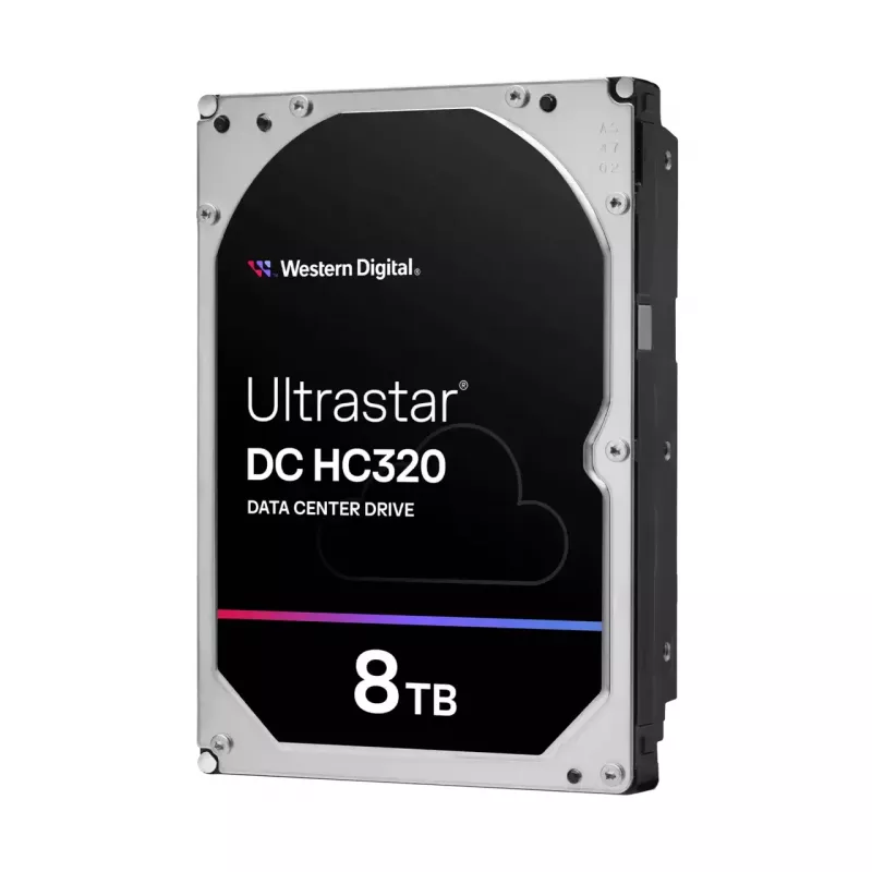 Disco rígido interno 3,5 polegadas SAS Western Digital Ultrastar DC HC320 8 TB, 7200 rpm, 12 Gbit/s, 256 MB cache