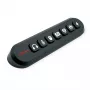 ROLINE Hub USB 3.2 Gen 1, 7 portas, botões substituíveis, cabo de ligação Type-A