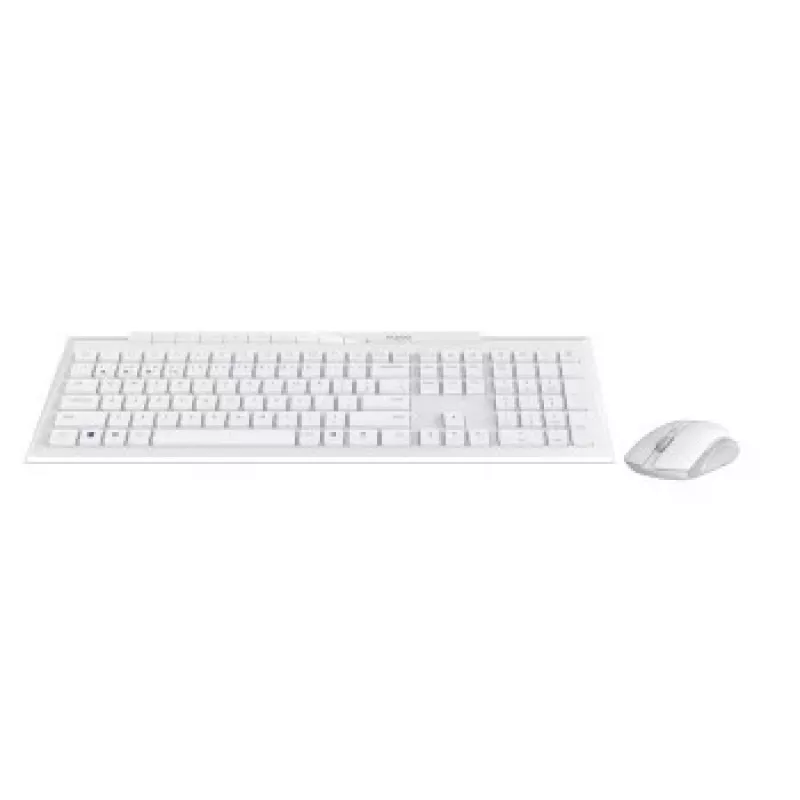 Rapoo 8210M conjunto de teclado e rato sem fios multimodo, branco