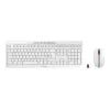 Teclado e rato CHERRY Stream Desktop incluídos Escritório RF Wireless QWERTZ Alemão Branco