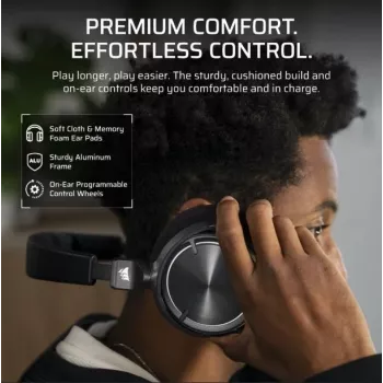 Auscultadores Virtuoso Max Wireless Carbon