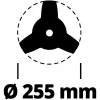 Lâmina de relva 3404996, para roçadoras GH-BC 33-4S / 43AS, GC-BC 31-4S, lâmina de substituição