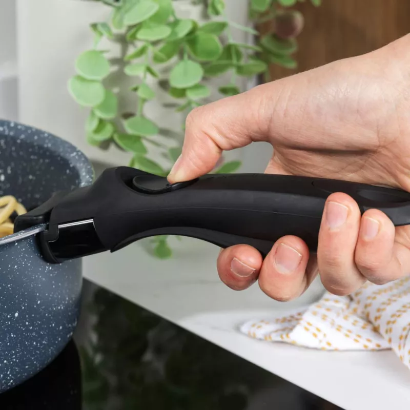 Pega para frigideira Russell Hobbs RH03280EU7 Smart Clip – pega de substituição para frigideiras e tampas de panelas