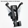 Suporte de telemóvel para automóvel USAMS 4,7-7 polegadas suporte universal para telemóvel no carro suporte por gravidade para smartphone suporte com clipe de ventilação suporte GPS para iPhone Xiaomi Samsung