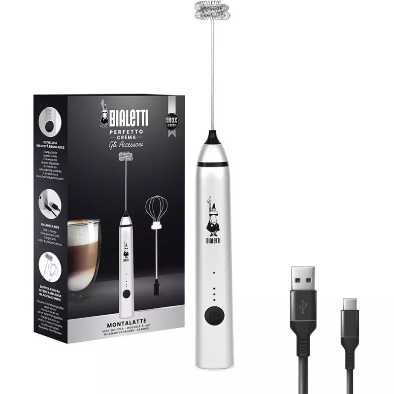 Bialetti Whipper Pro prateado 2508040004
