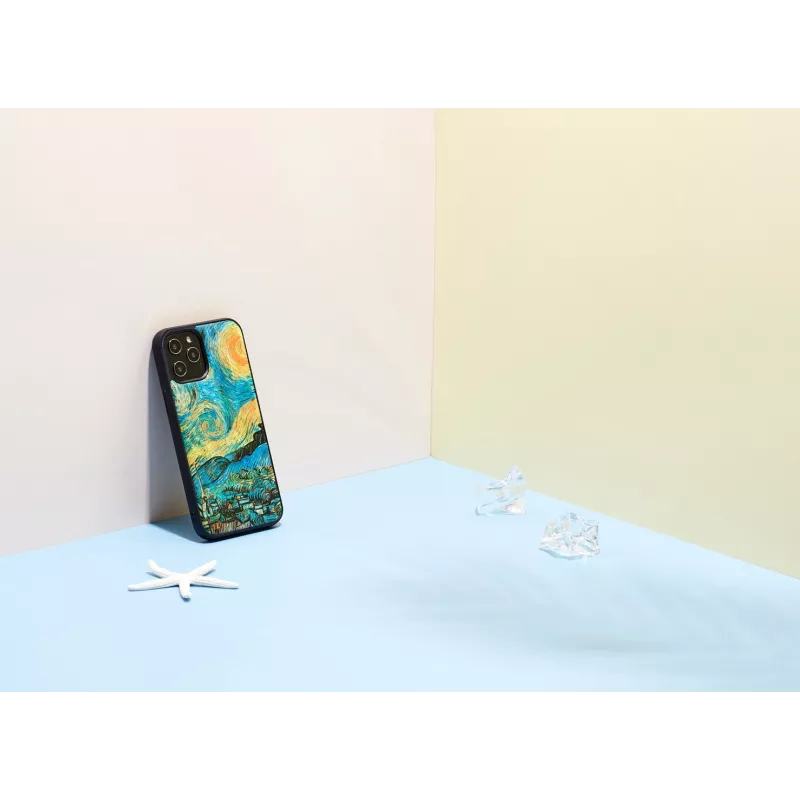 Capa de proteção iKins para Apple iPhone 12 Pro Max — noite estrelada preto