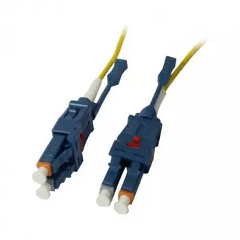 Synergy 21 S215531. Comprimento do cabo: 7,5 m, Tipo de fibra ótica: OS2, Conector 1: 2x LC, Conector 2: 2x LC, Diâmetro do furo: 9 µm, Género do conector: