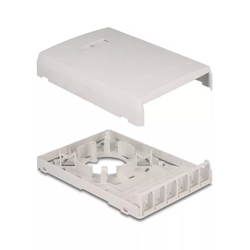 Caixa de superfície Keystone DeLOCK 67054, 6 portas, branco